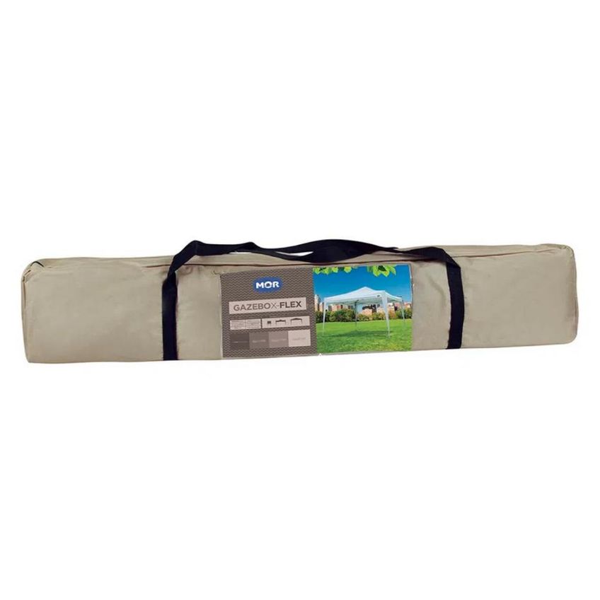 Tenda Gazebo Oxford Flex 3,00x3,00mt Mor Branco - imagem 3