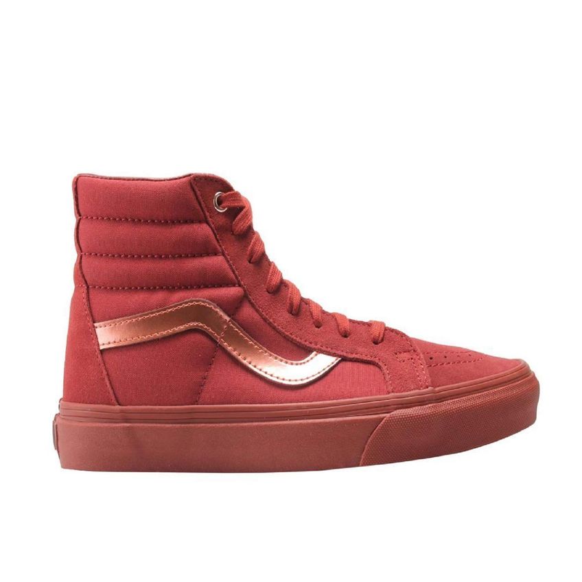 Tênis Vans Sk8-hi Reissue Mono Cobre Metálico - imagem 3