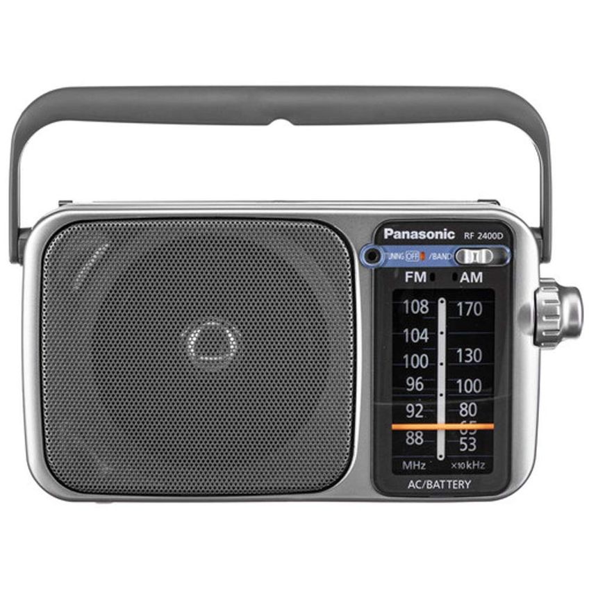 Rádio Panasonic RF-2400D AM/FM Prata/Cinza - imagem 2