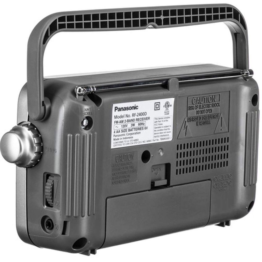 Rádio Panasonic RF-2400D AM/FM Prata/Cinza - imagem 3
