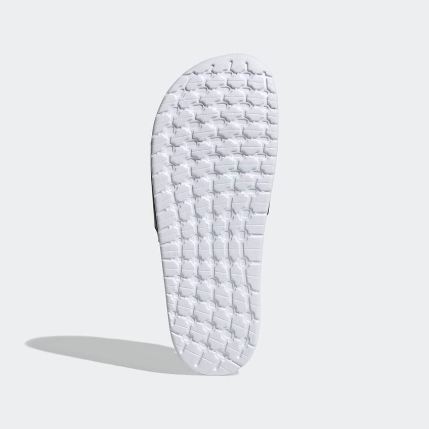Sandália Adidas Adilette Boost Branco/Preto 8 - imagem 4