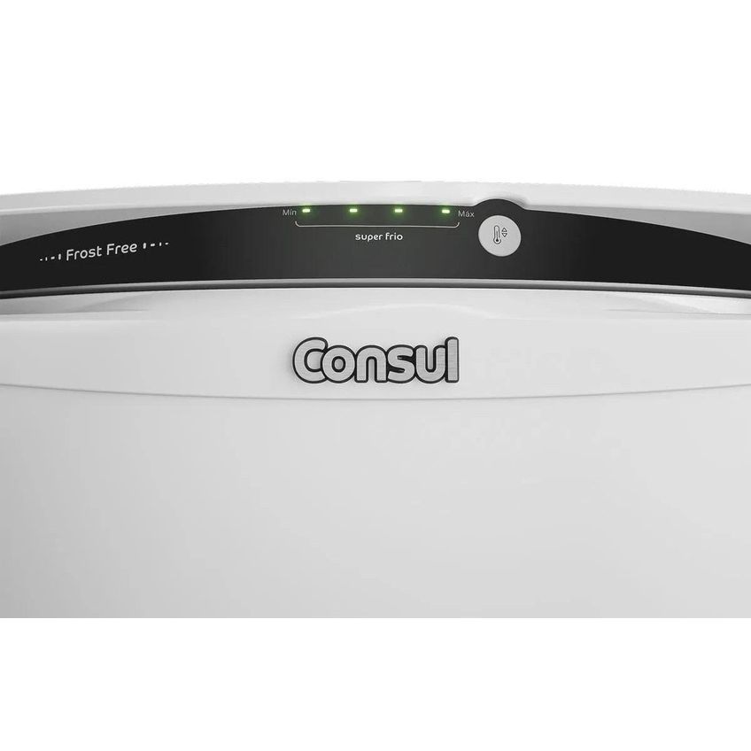 Geladeira 337l 1p CRB39 Frost Free 220v Consul Branco - imagem 3