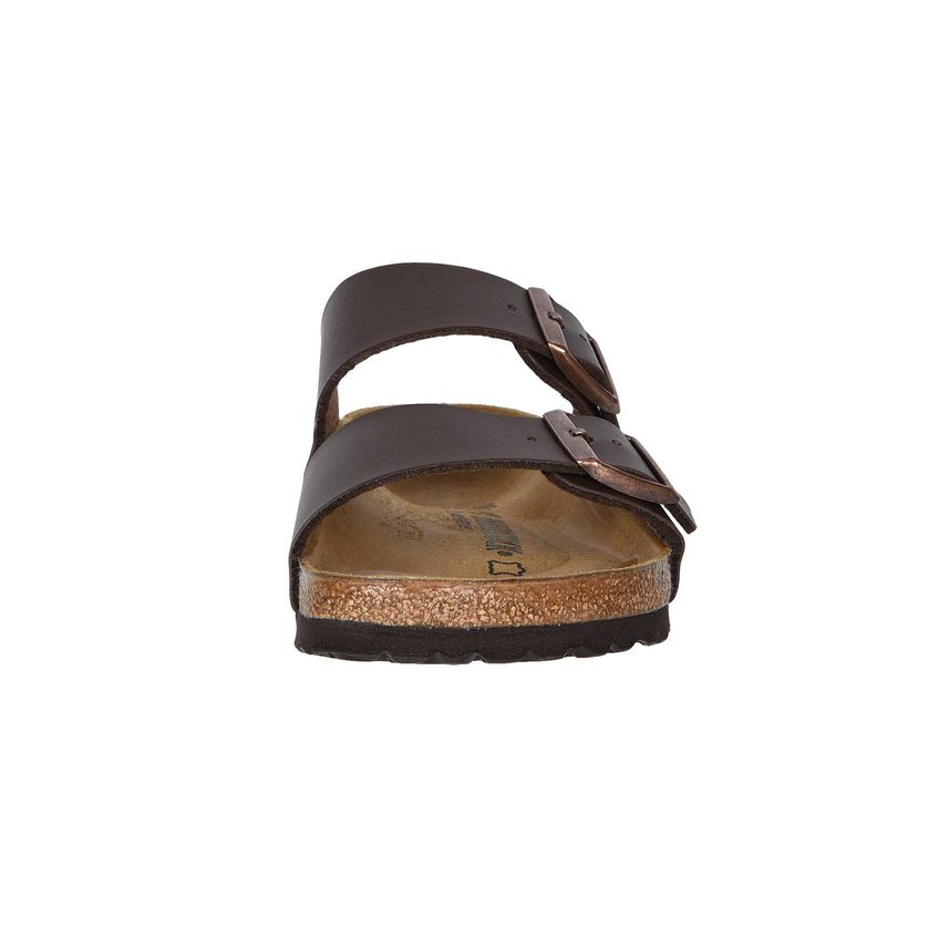 Sandália Birkenstock Arizona 43r Eu Marrom Escuro Birko-flor - imagem 3