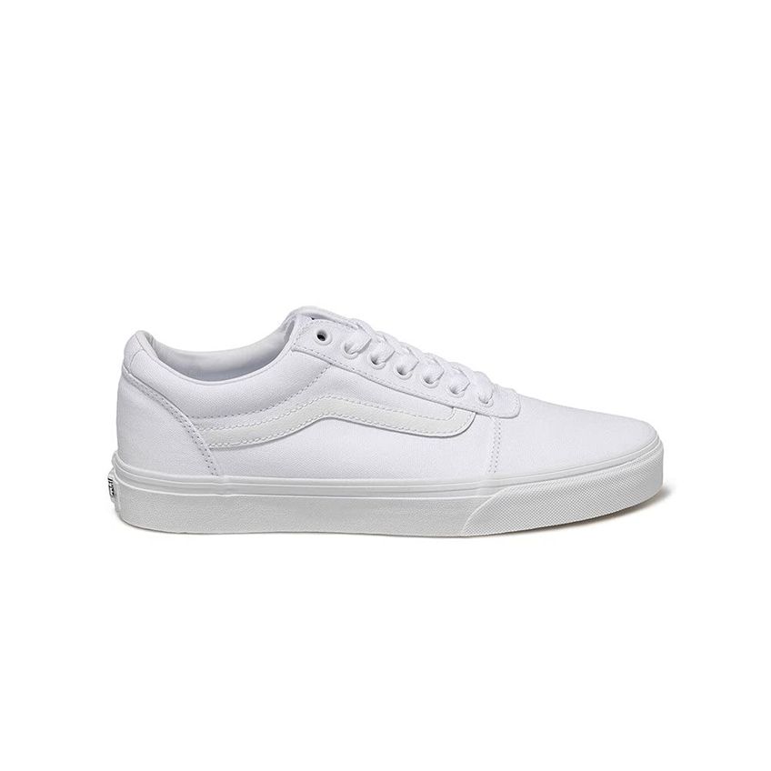 Tênis Masculino Vans Ward Lona Branco/Branco 7.5 - imagem 3