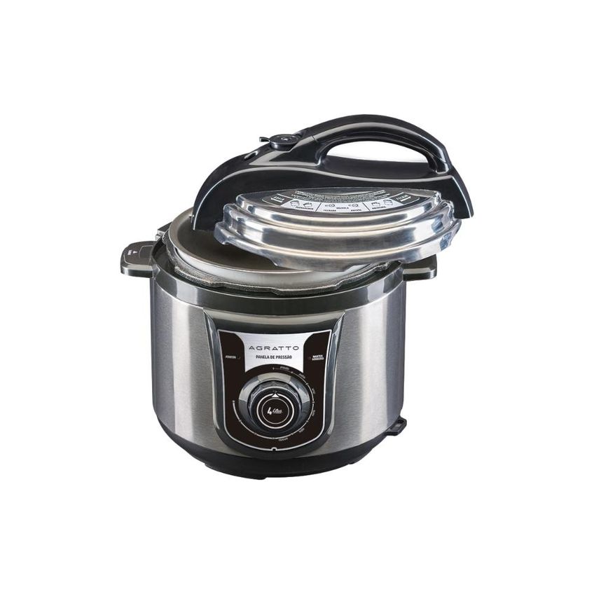 Panela De Pressão Elétrica PE02 4 Litros 220V Preto - imagem 2