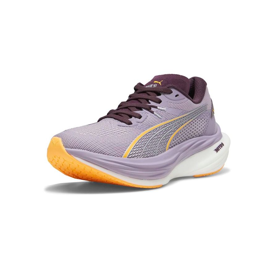 Tênis De Corrida Feminino Puma Deviate Nitro 3 Roxo 27cm - imagem 2