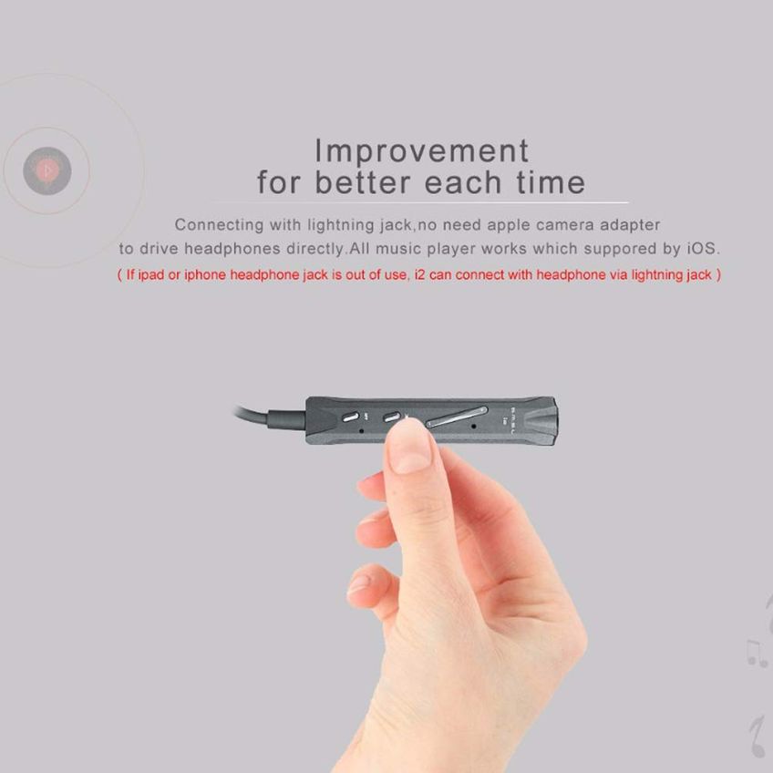 Amplificador De Fones SMSL I2 Hi-Fi DAC 3,5 Mm Com Microfone - imagem 4