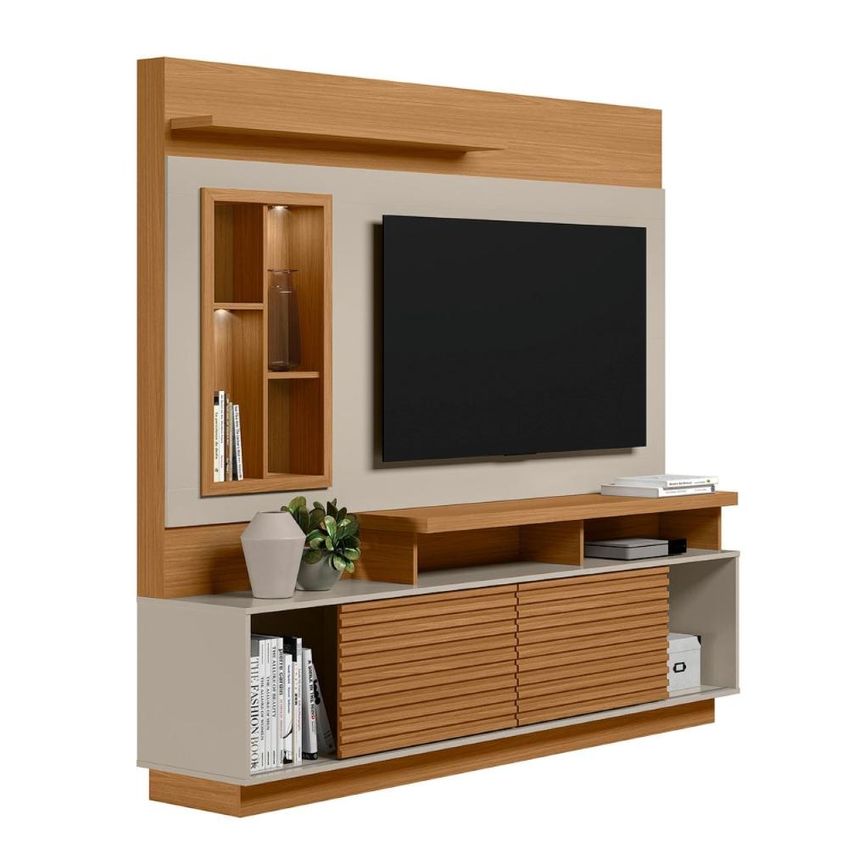 Home 200cm Eldorado Linea Brasil Nature Off White - imagem 3