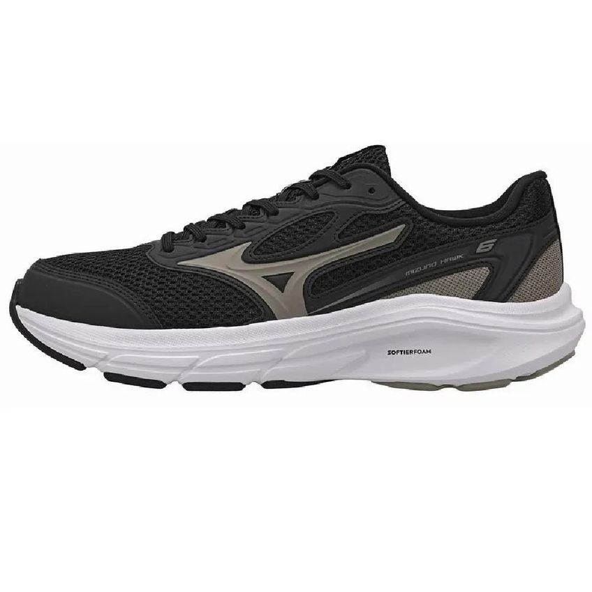 Tênis Mizuno Hawk 6 Esportivo Conforto Preto 041 - imagem 2
