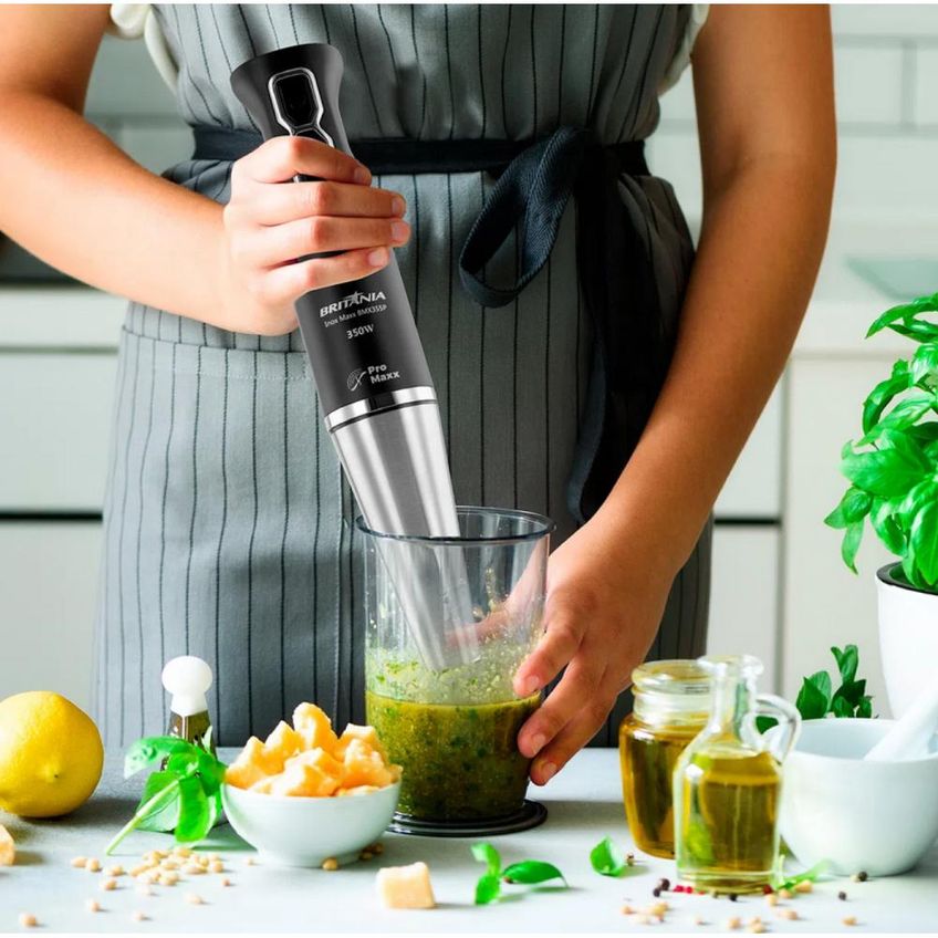 Mixer Inox Maxx Britânia Bmx 355p 220v Preto Inox - imagem 5