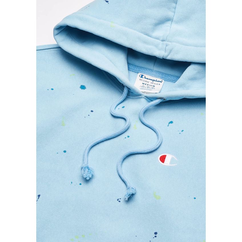 Moletom Champion Paint Splatter Azul 525971-AZZC - imagem 3
