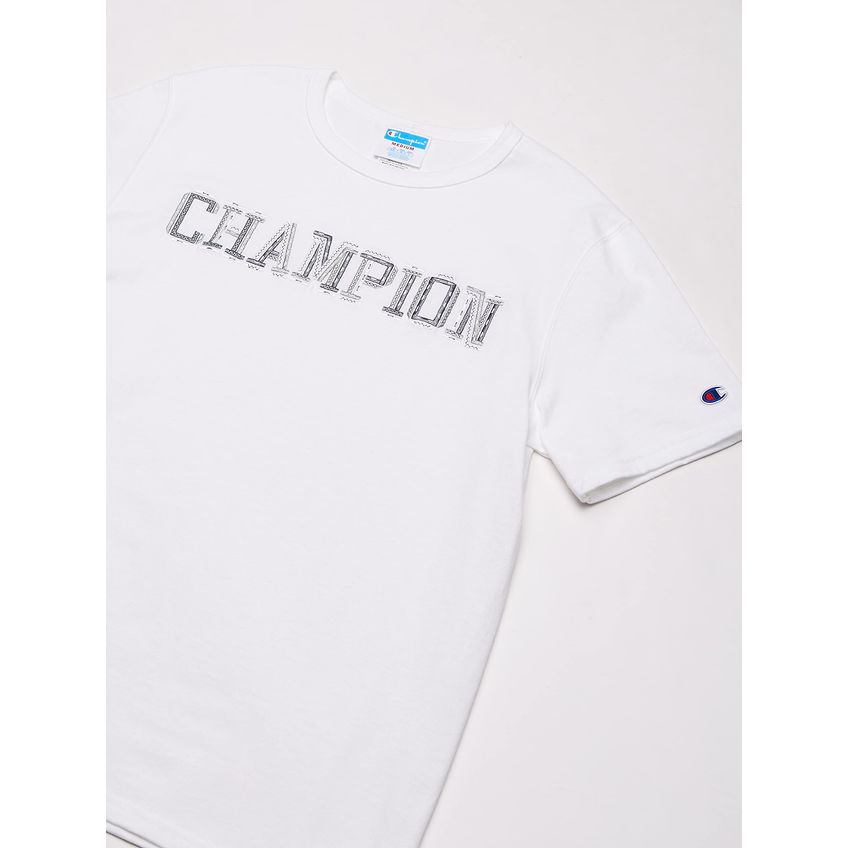 Camiseta Champion Heritage PP Branca De Manga Curta - imagem 3