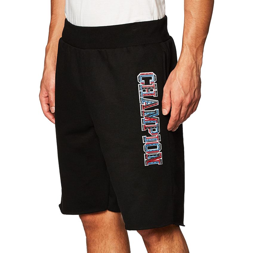 Shorts Champion 25 cm Reverse Weave Com Logo 3d Preto - imagem 2