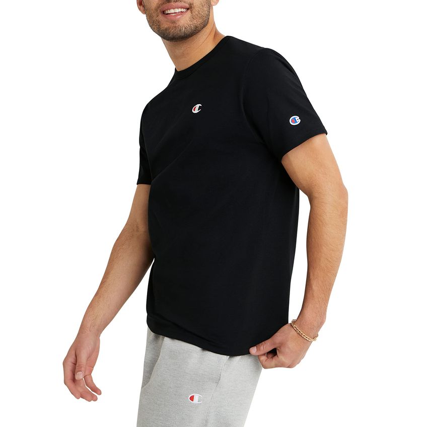 Camiseta Champion Heritage Preta X-Small (EUA) - imagem 3