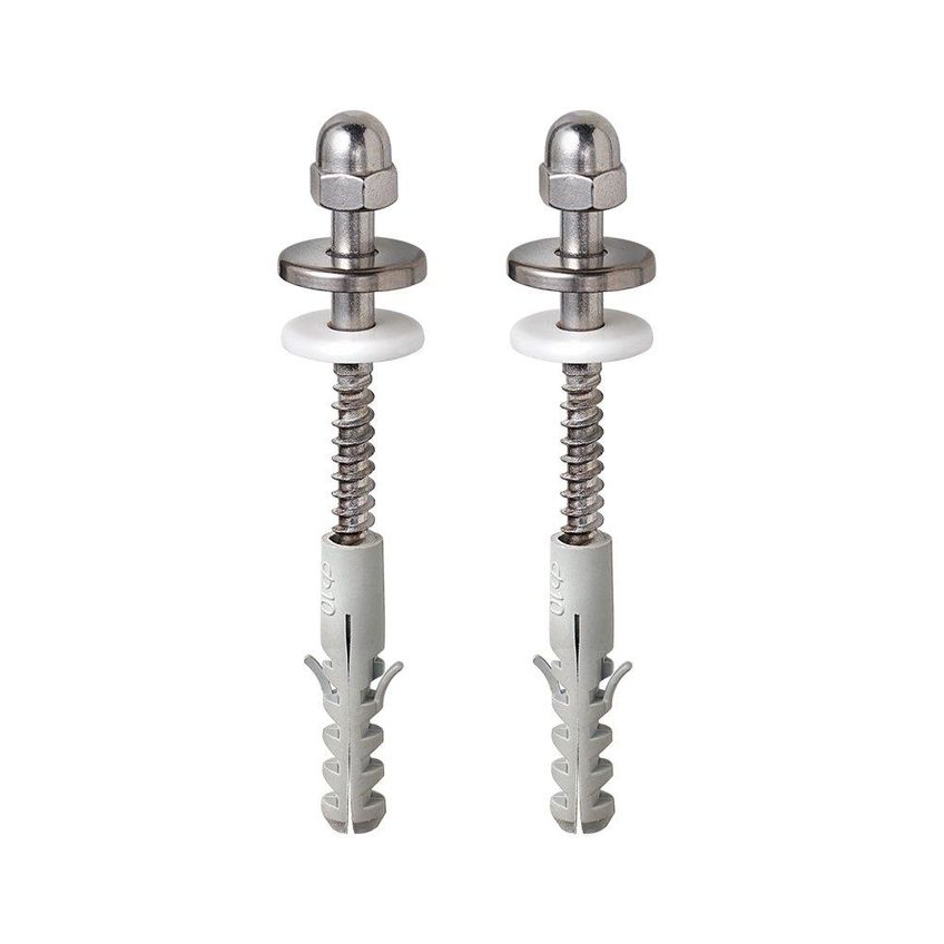 Kit Vaso Sanitario Caixa Acoplada Acessorios De Fixacao Lorenzetti Loren One Branco - imagem 4
