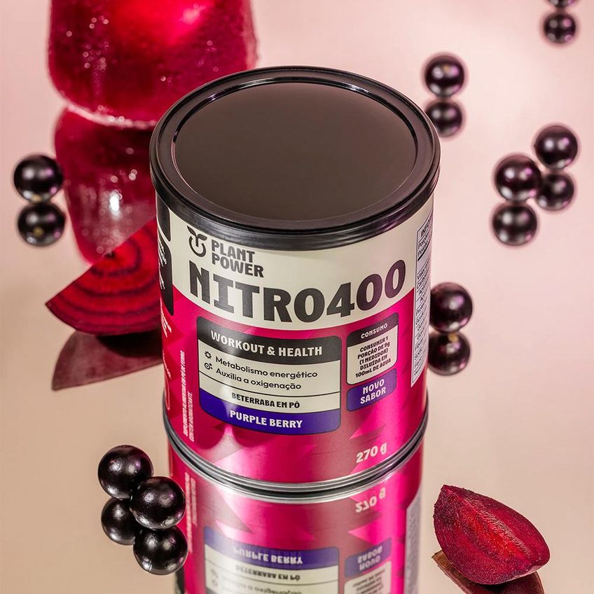 Plant Power Nitro400 Purple Berry 270g - imagem 2