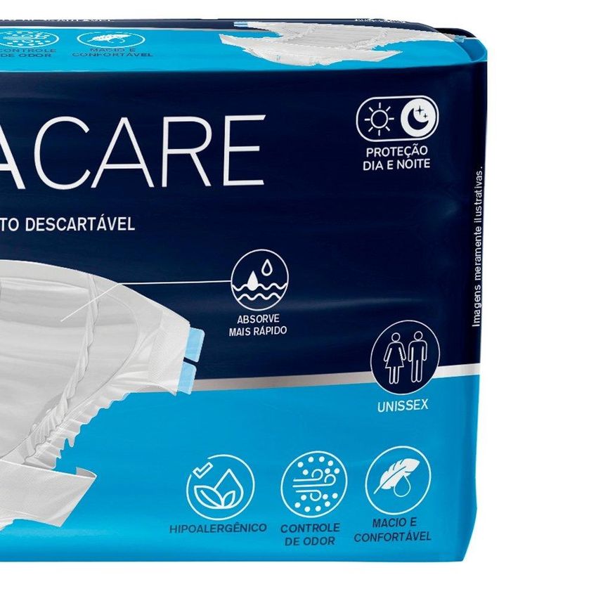 Fralda Descartável Adulto Supra Care Econômico - M, G, XG - imagem 4