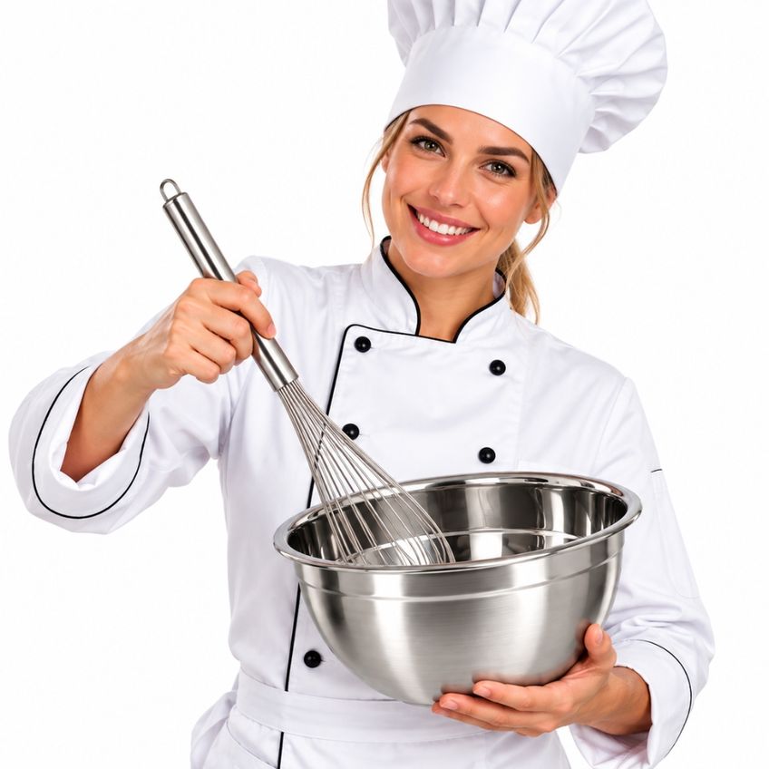 Tigela Inox Master Cheff Profissional 26cm Grande Marca Kehome Panami - imagem 4
