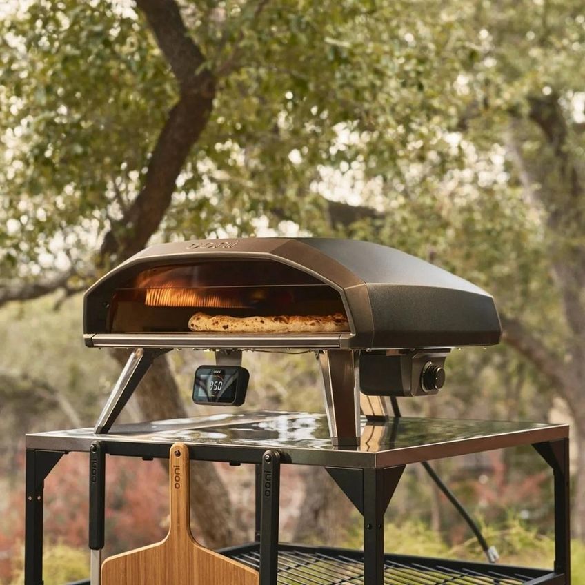 Forno De Pizza Ooni Koda 2 Pro A Gás GLP Com Pedra Refrataria Preto UU-P36200 - imagem 4