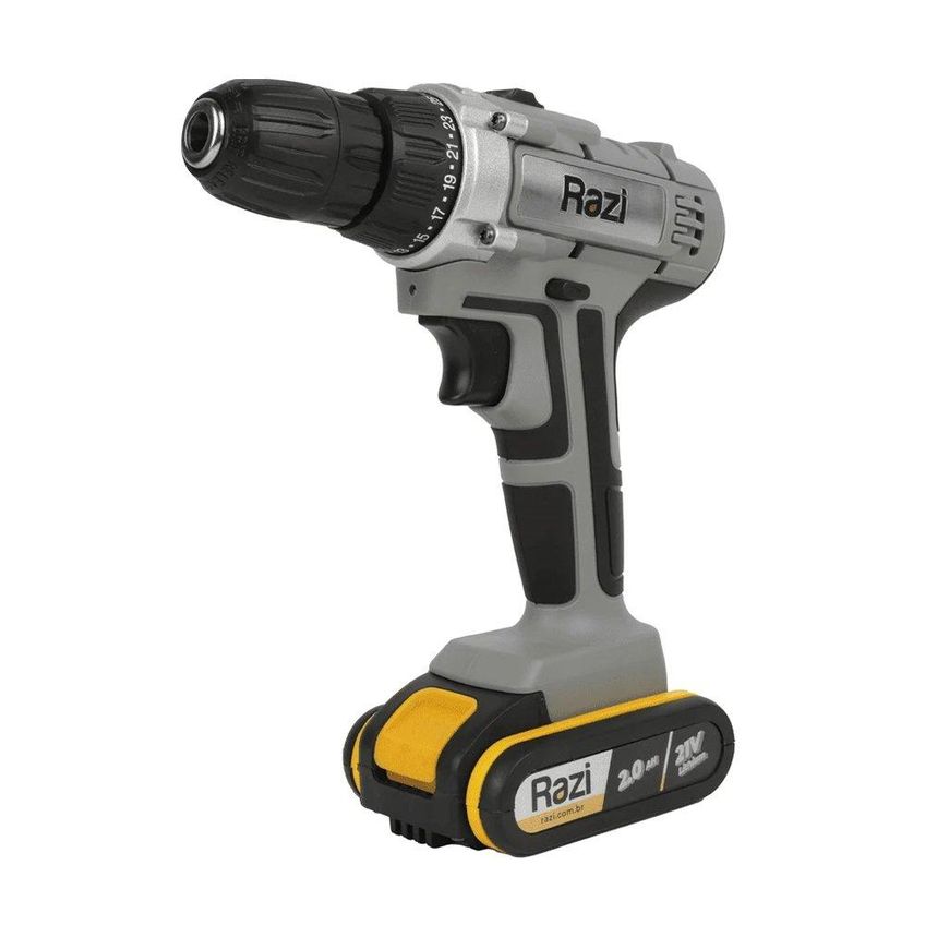 Furadeira/parafusadeira De Impacto Razi 30256 21v Com Maleta - imagem 2