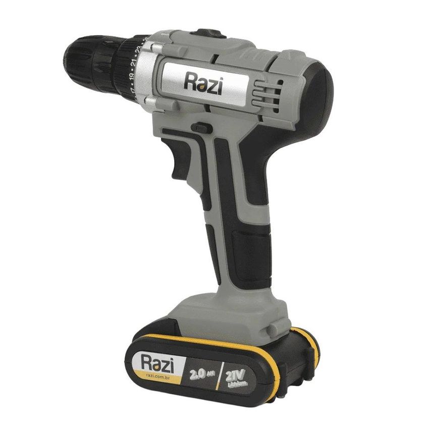 Furadeira/parafusadeira De Impacto Razi 30256 21v Com Maleta - imagem 4