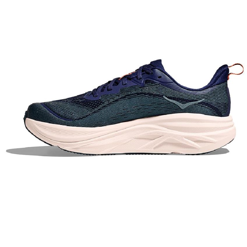 Tênis Hoka Skyflow Esportivo Conforto Azul/Branco 041 - imagem 3
