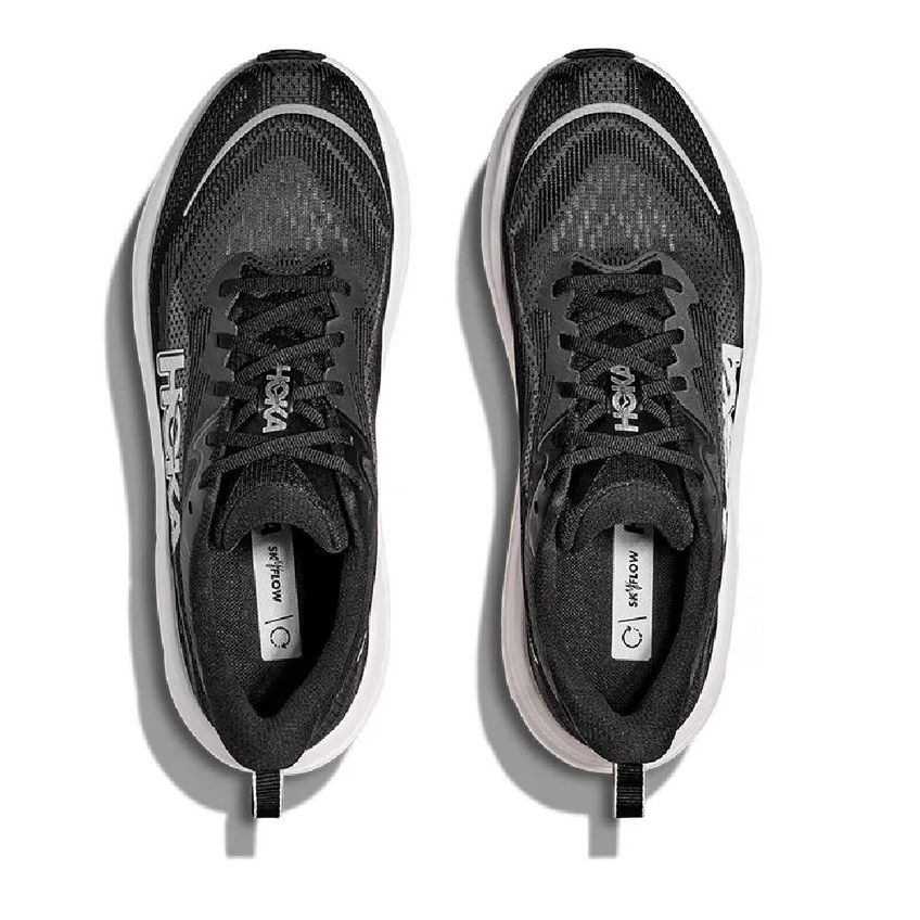 Tênis Hoka Skyflow Esportivo Conforto Preto/Branco 041 - imagem 5