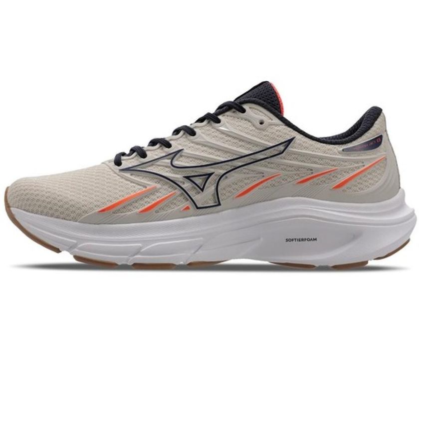 Tênis Mizuno Jet 8 Esportivo Conforto Bege 038 - imagem 2
