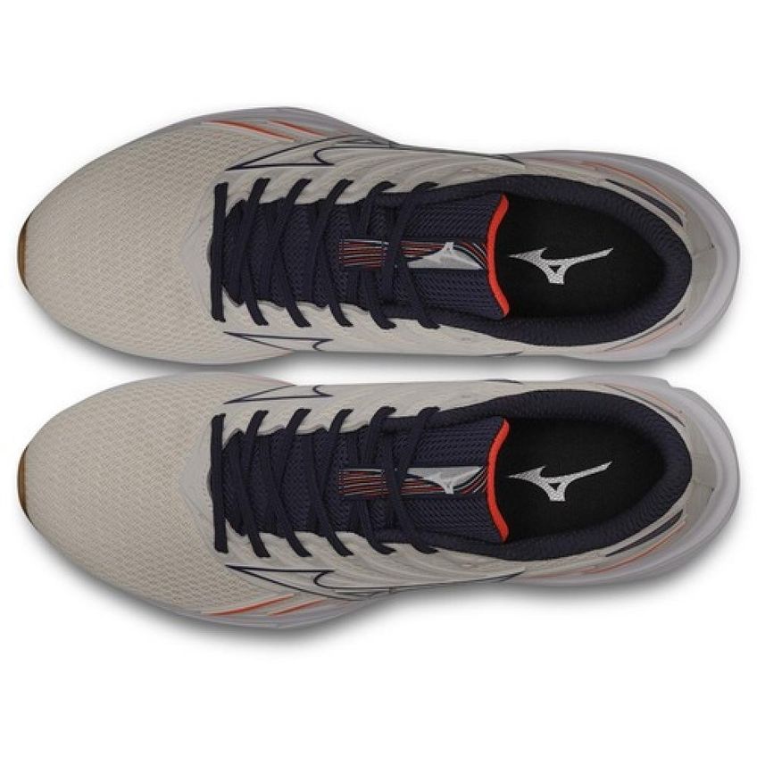 Tênis Mizuno Jet 8 Esportivo Conforto Bege 039 - imagem 3