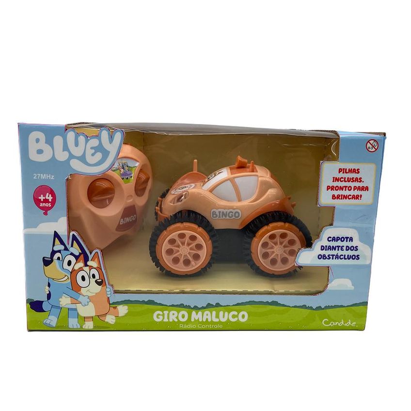 Carrinho De Controle Remoto Bluey - Giro Maluco Bingo - imagem 3