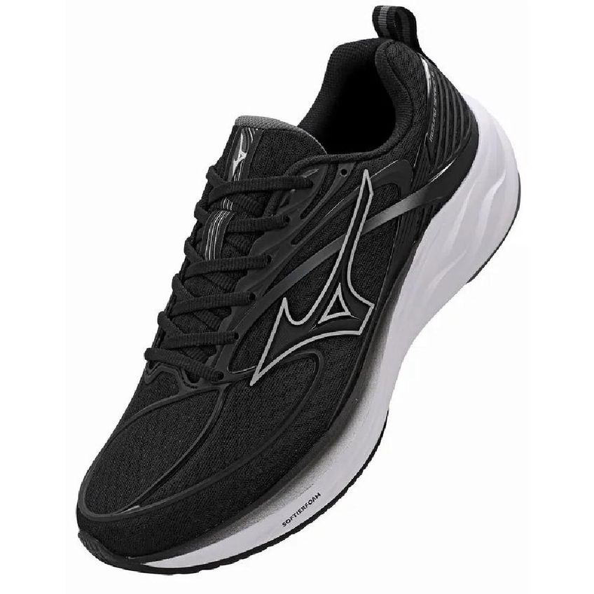 Tênis Mizuno Space 6 Esportivo Conforto Preto 040 - imagem 4