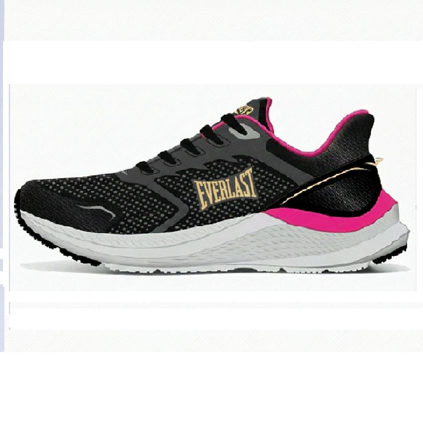 Tênis Everlast Trace Esportivo Conforto Preto 038 - imagem 4