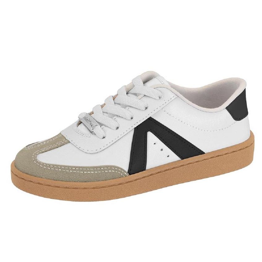 Tênis Molekinha Ref 2574.106.19630 Branco/branco Off/preto 029 - imagem 4