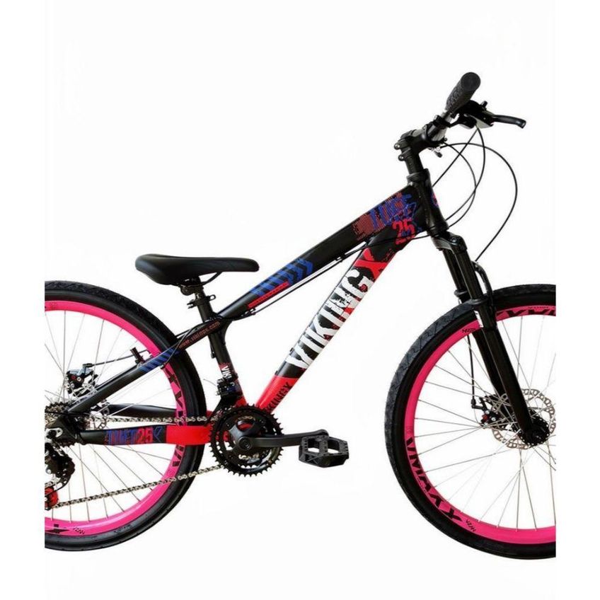 Bicicleta Vikingx Tuff25 Aro 26 Alumínio 21 Marchas Freio A Disco Tuff - imagem 3