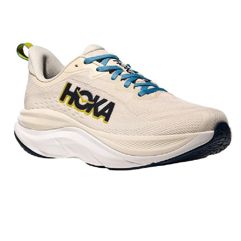 Tênis Hoka Skyflow Esportivo Conforto Bege/Preto 043 - imagem 3