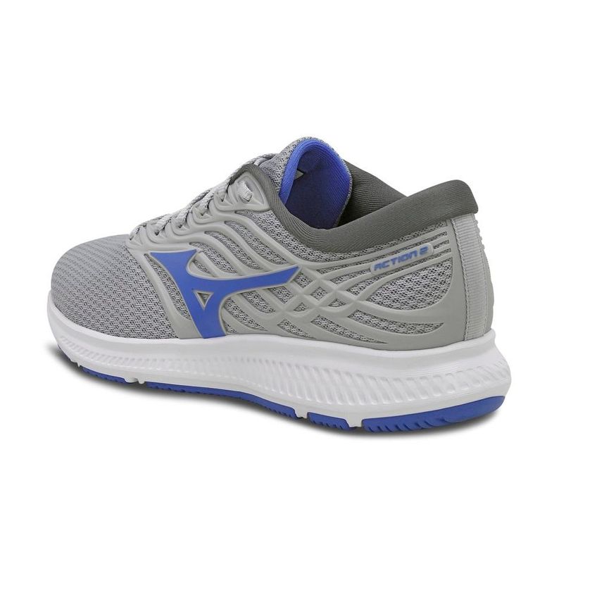 Tênis Mizuno Action 2 Conforto Estilo Cinza 043 - imagem 3