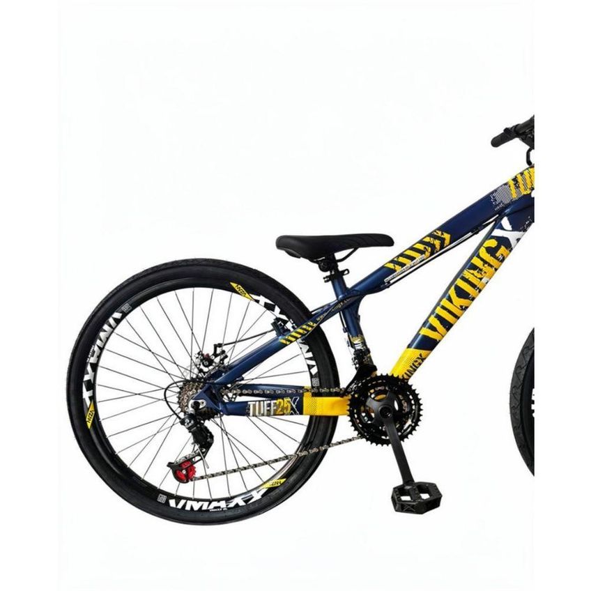 Bicicleta Mountain Bike Viking-x Tuff25 Aro 26 Alumínio 21 Marchas Disco - imagem 3