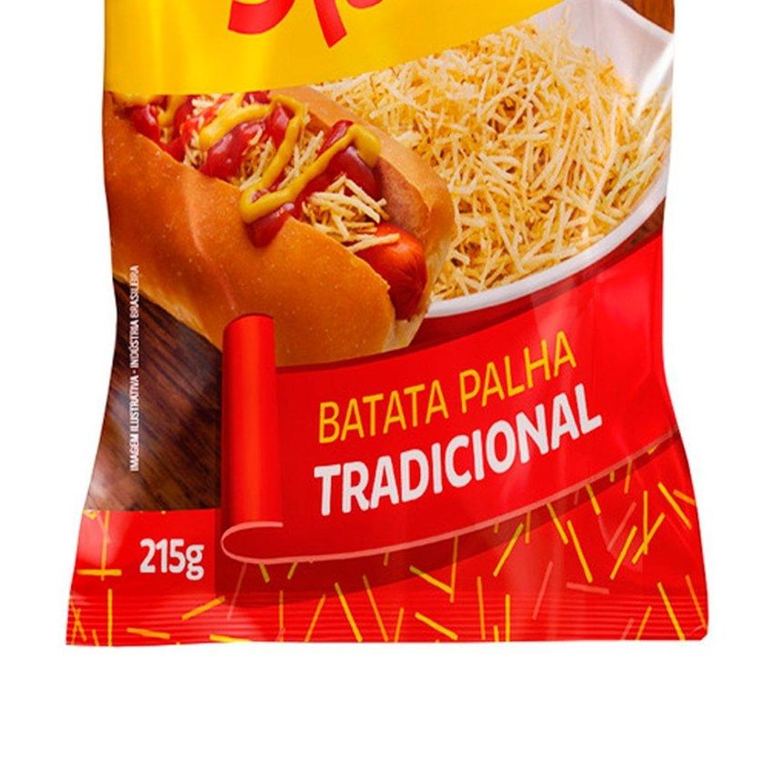 Batata Palha Apti Tradicional 215g Embalagem Com 8 Unidades - imagem 3