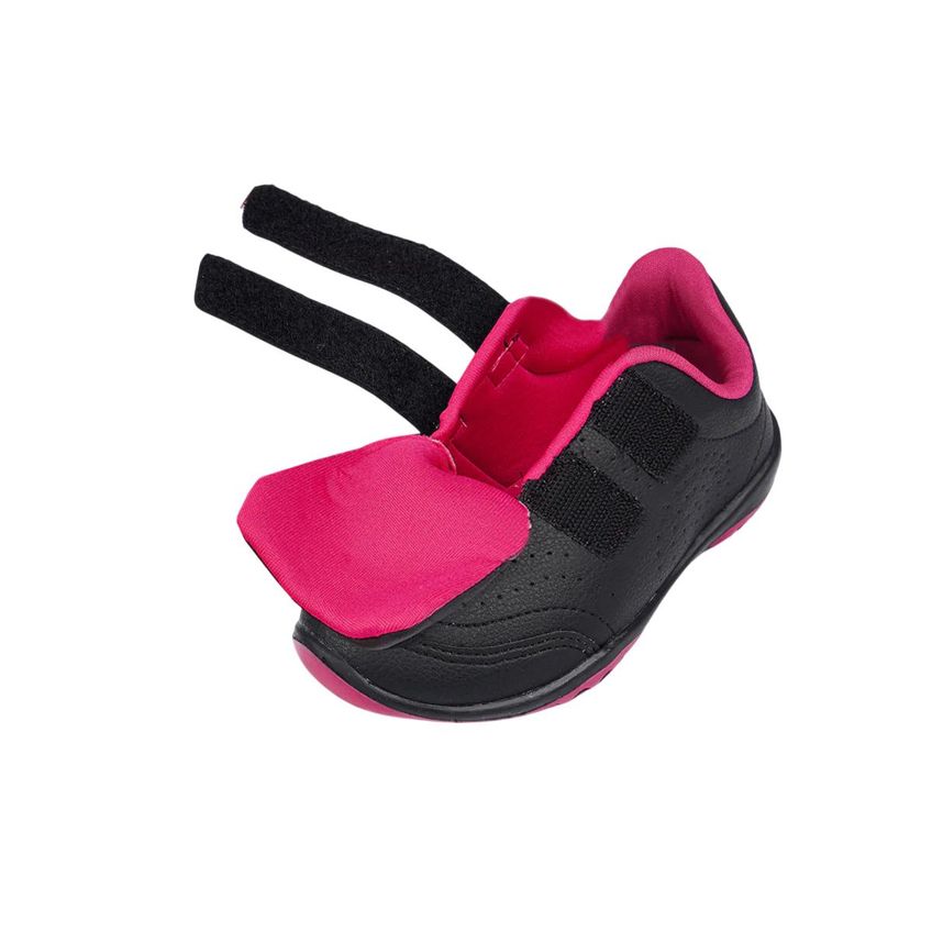 Tenis Pampili Honey Conforto Casual Preto/Pink 025 - imagem 3