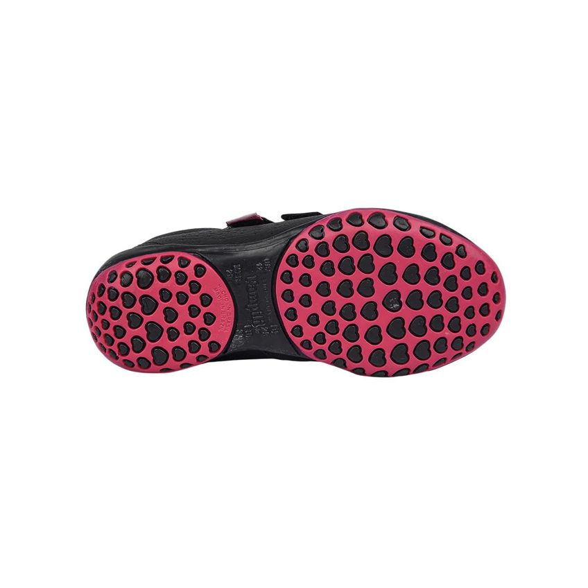 Tenis Pampili Honey Conforto Casual Preto/Pink 025 - imagem 4