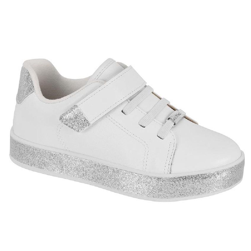 Tênis Molekinha Ref 2520.146.28656 Branco/prata 025 - imagem 3