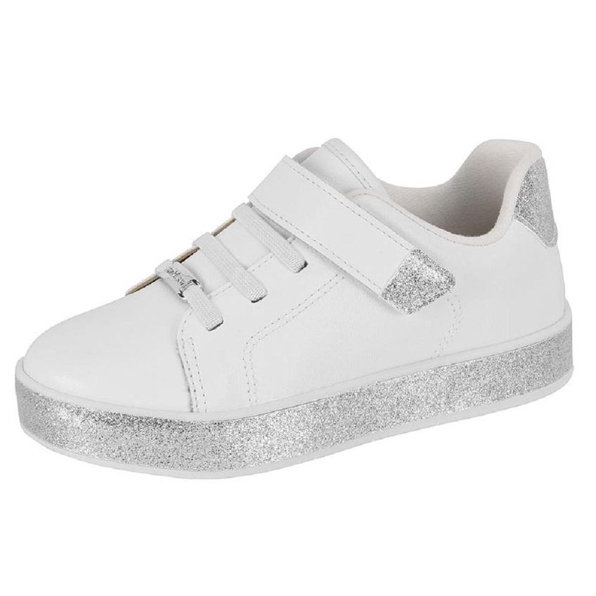 Tênis Molekinha Ref 2520.146.28656 Branco/prata 025 - imagem 4