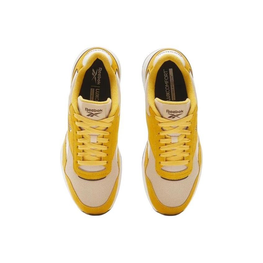 Tênis Reebok Gl1100 Conforto Casual Amarelo 039 - imagem 3