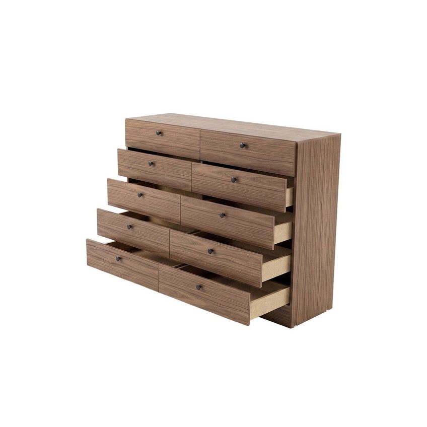 Cômoda Para Quarto 10 Gavetas Linea Champagne - imagem 4