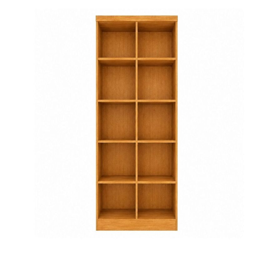 Guarda Roupa Modulado Com 2 Portas Com Prateleiras Reflecta Com Led 100% Mdf Cairo Cinamomo - imagem 3