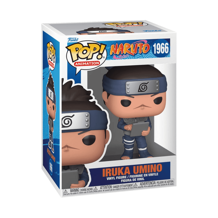 Boneco Funko Pop! Naruto Classico - Iruka Umino 1966 - imagem 3