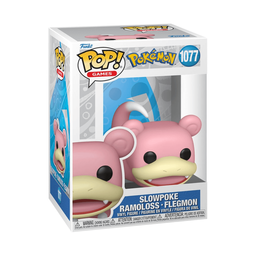Boneco Funko Pop! Pokémon - Slowpoke 1077 - imagem 2