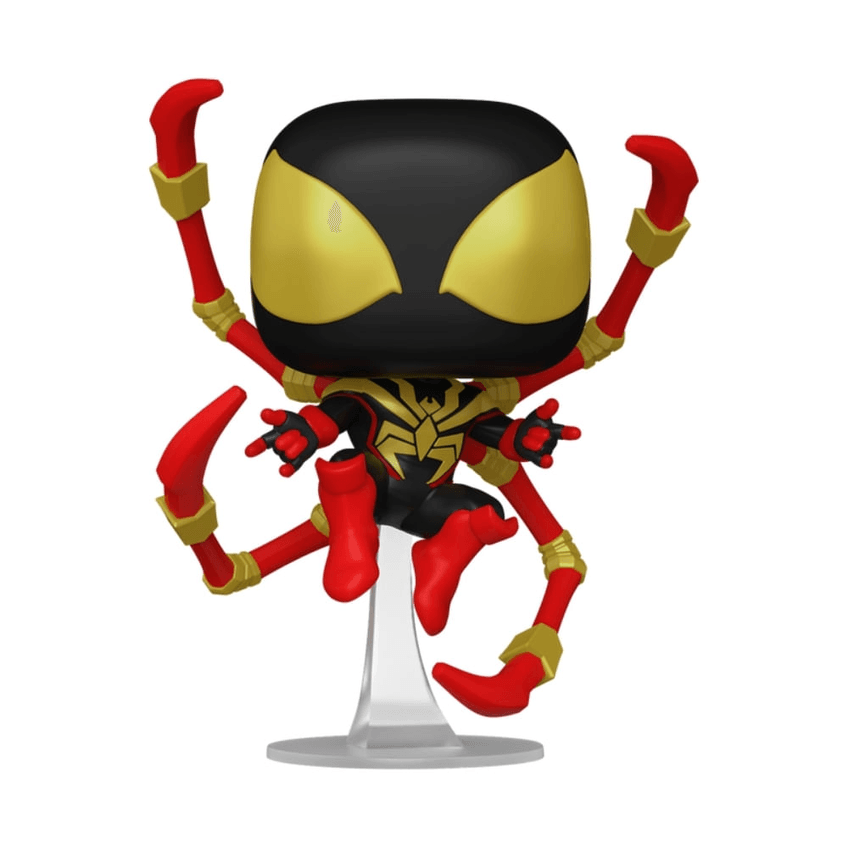 Boneco Funko Pop! Marvel Hq Homem Aranha - Miles Homem-aranha De Ferro 1448 - imagem 3