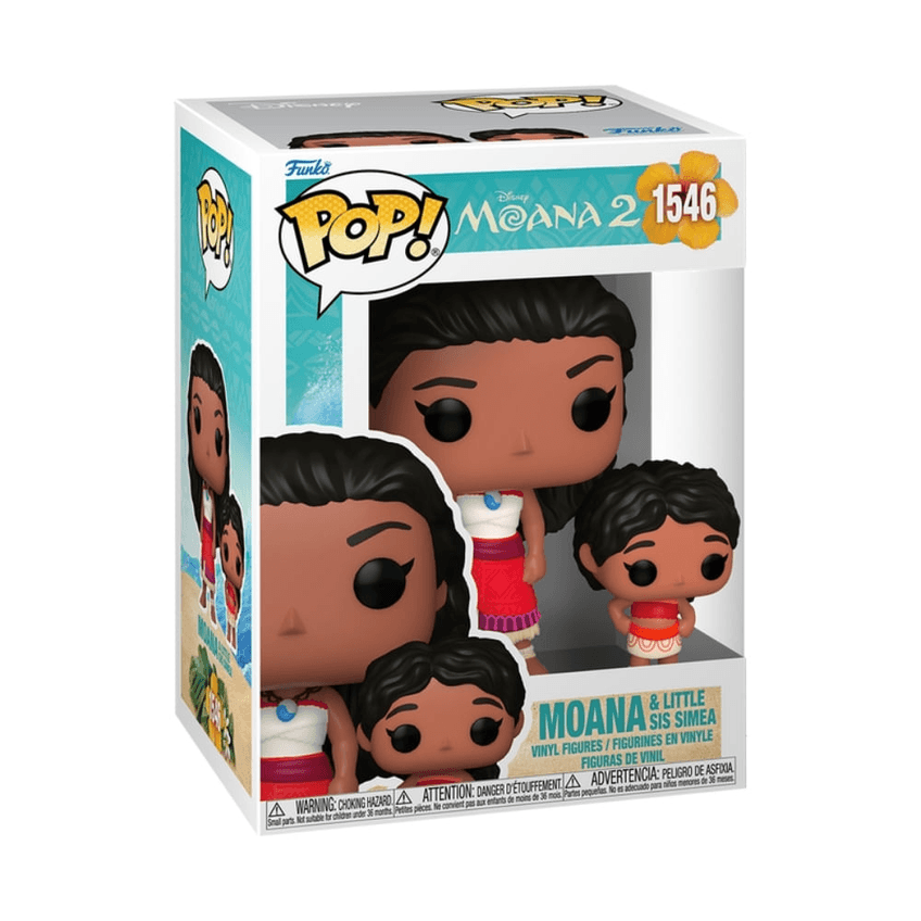 Boneco Funko Pop! Buddy Disney Moana 2 - Moana E Simea 1546 - imagem 2