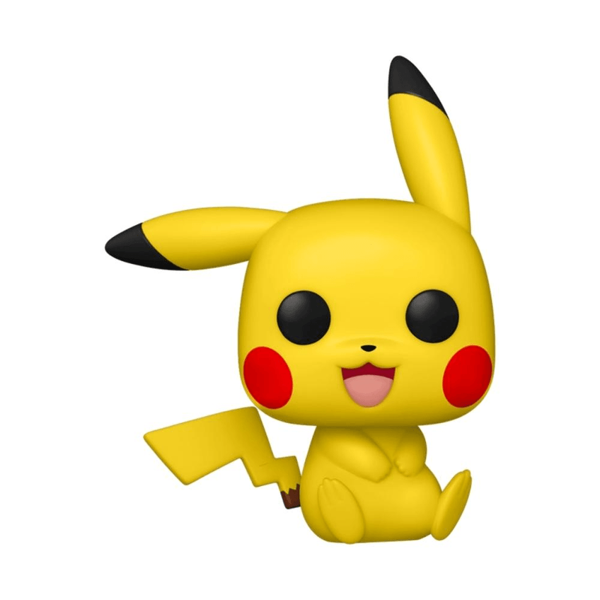 Boneco Funko Pop! Pokémon - Pikachu Sitting 842 - imagem 3